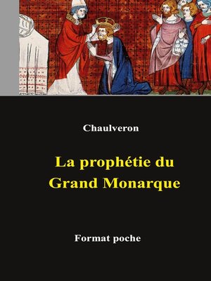 cover image of La prophétie du Grand Monarque